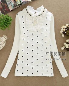 广良贸服装商城 优质韩版加绒打底衫供应商，时尚保暖批发首选